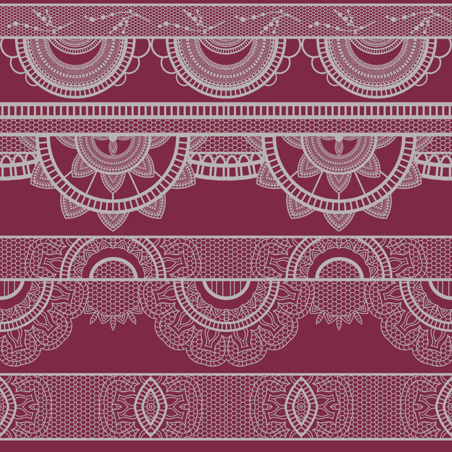 Lace Patterns and Trims by N/A