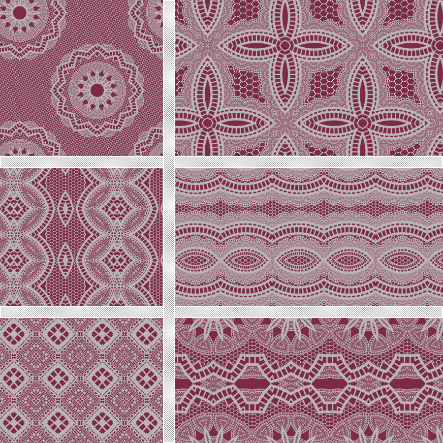 Lace Patterns and Trims by N/A