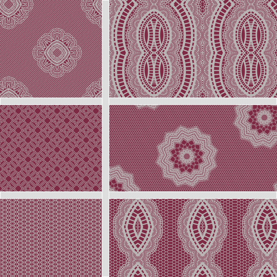 Lace Patterns and Trims by N/A