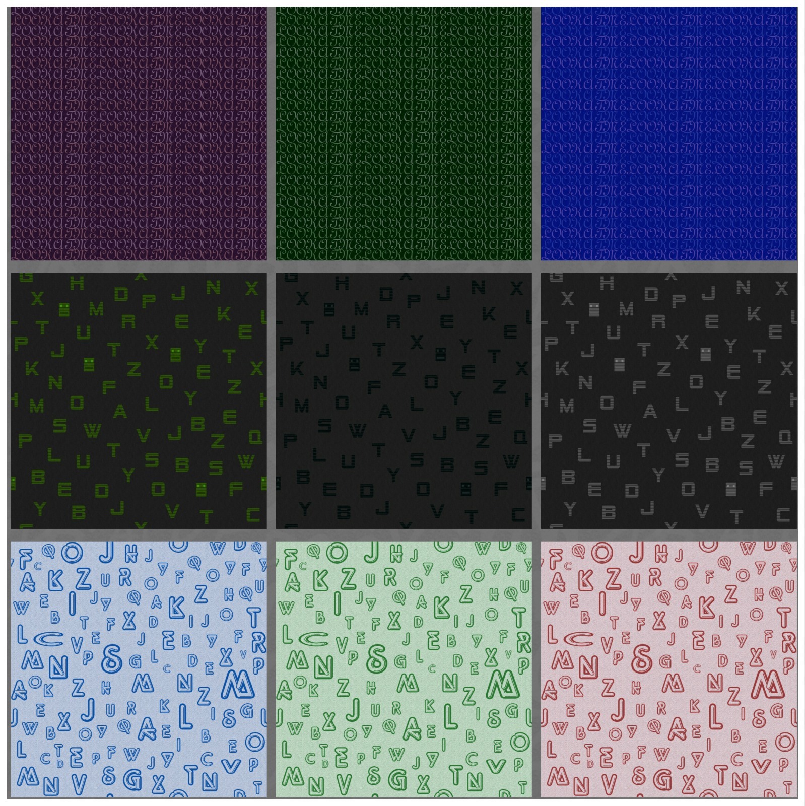 PandaB5 Letter Shaders for Daz Studio by N/A