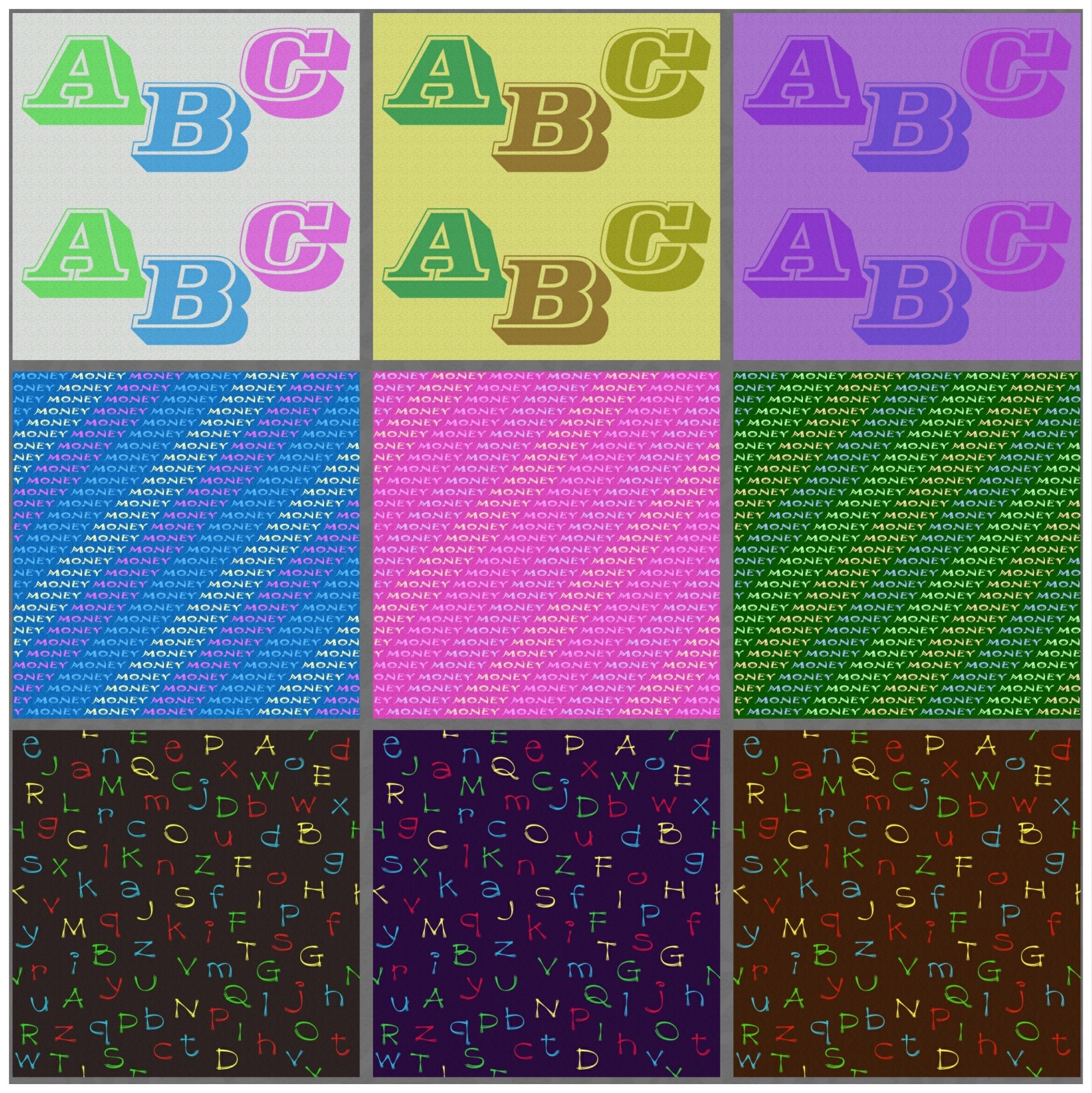 PandaB5 Letter Shaders for Daz Studio by N/A