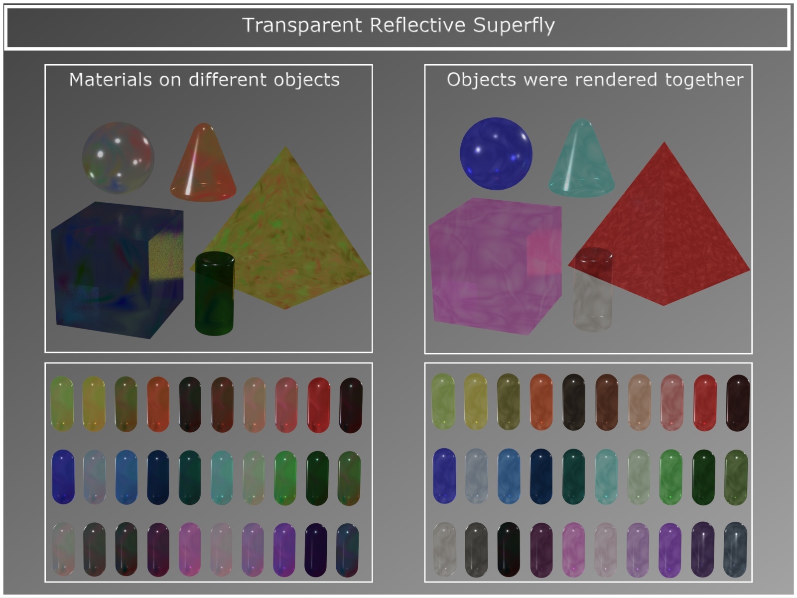 PandaB5 Swirly Materials for Poser by N/A