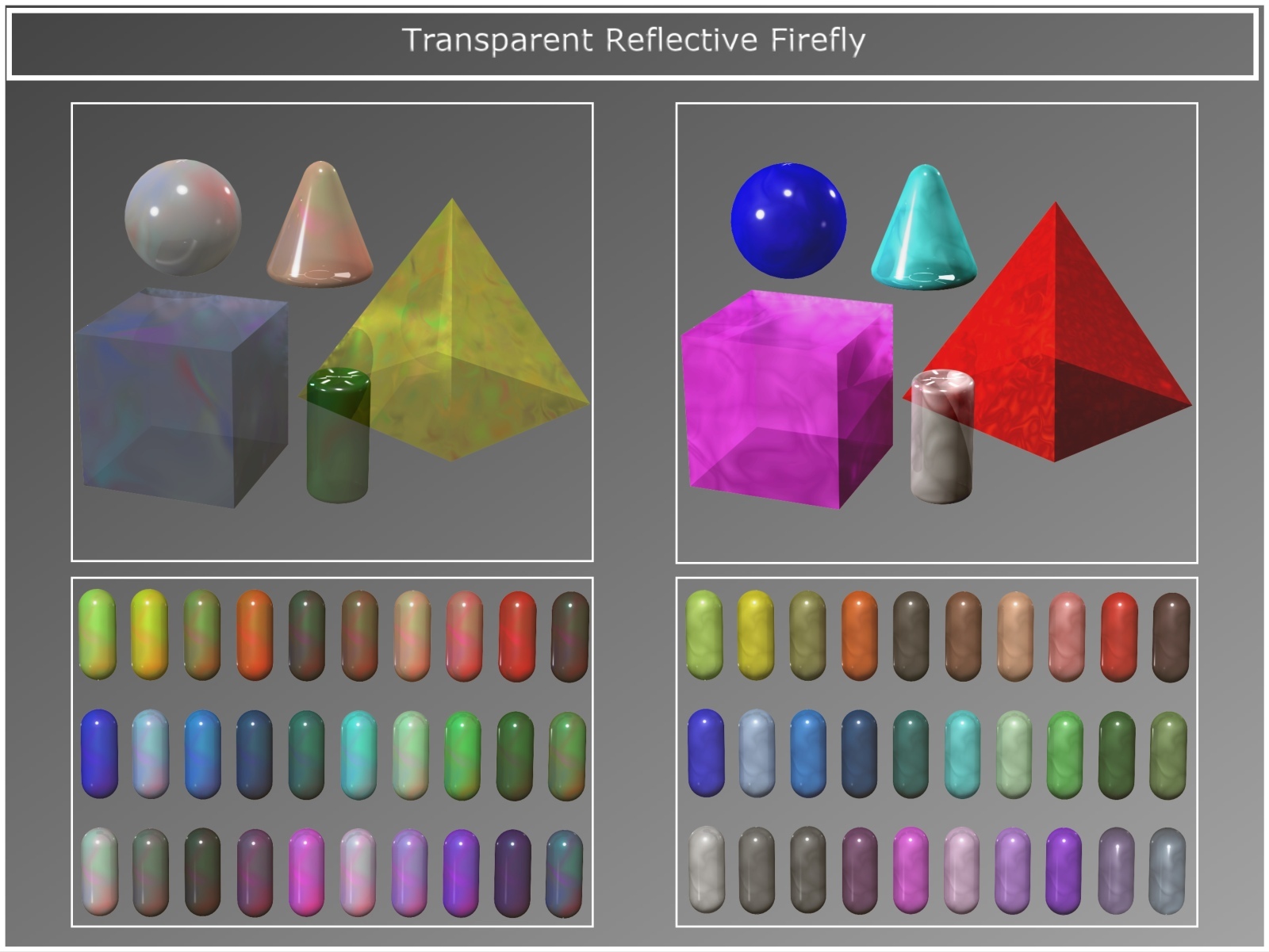 PandaB5 Swirly Materials for Poser by N/A
