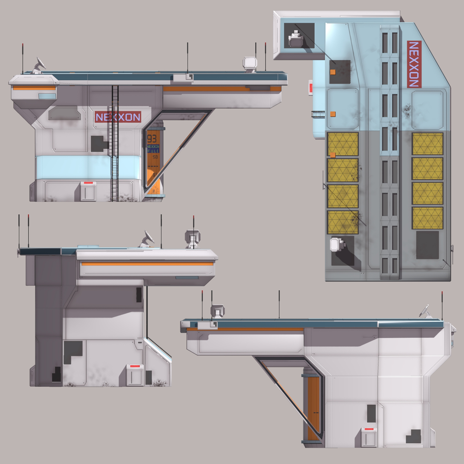 Fuel Hut FBX - Extended License by N/A