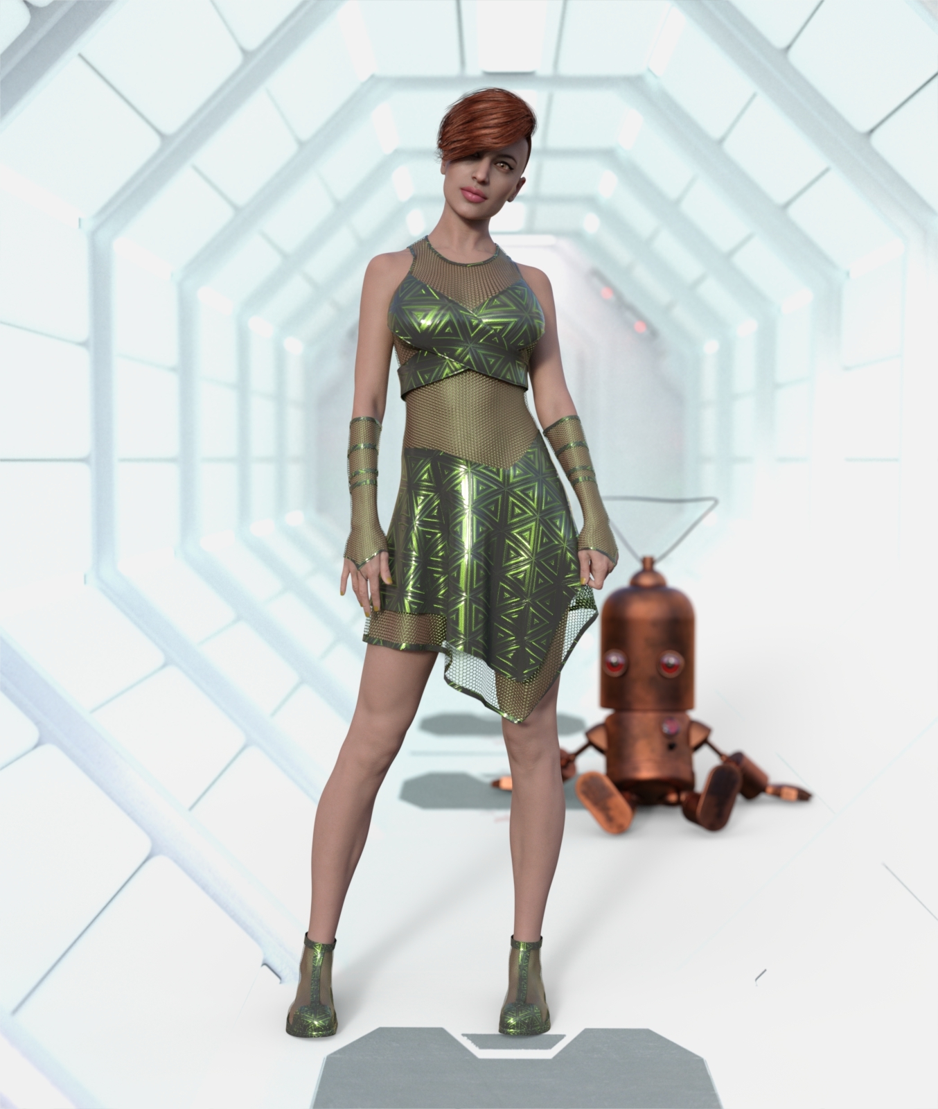 Texture Expansion for Cyber Dress for G8F by N/A