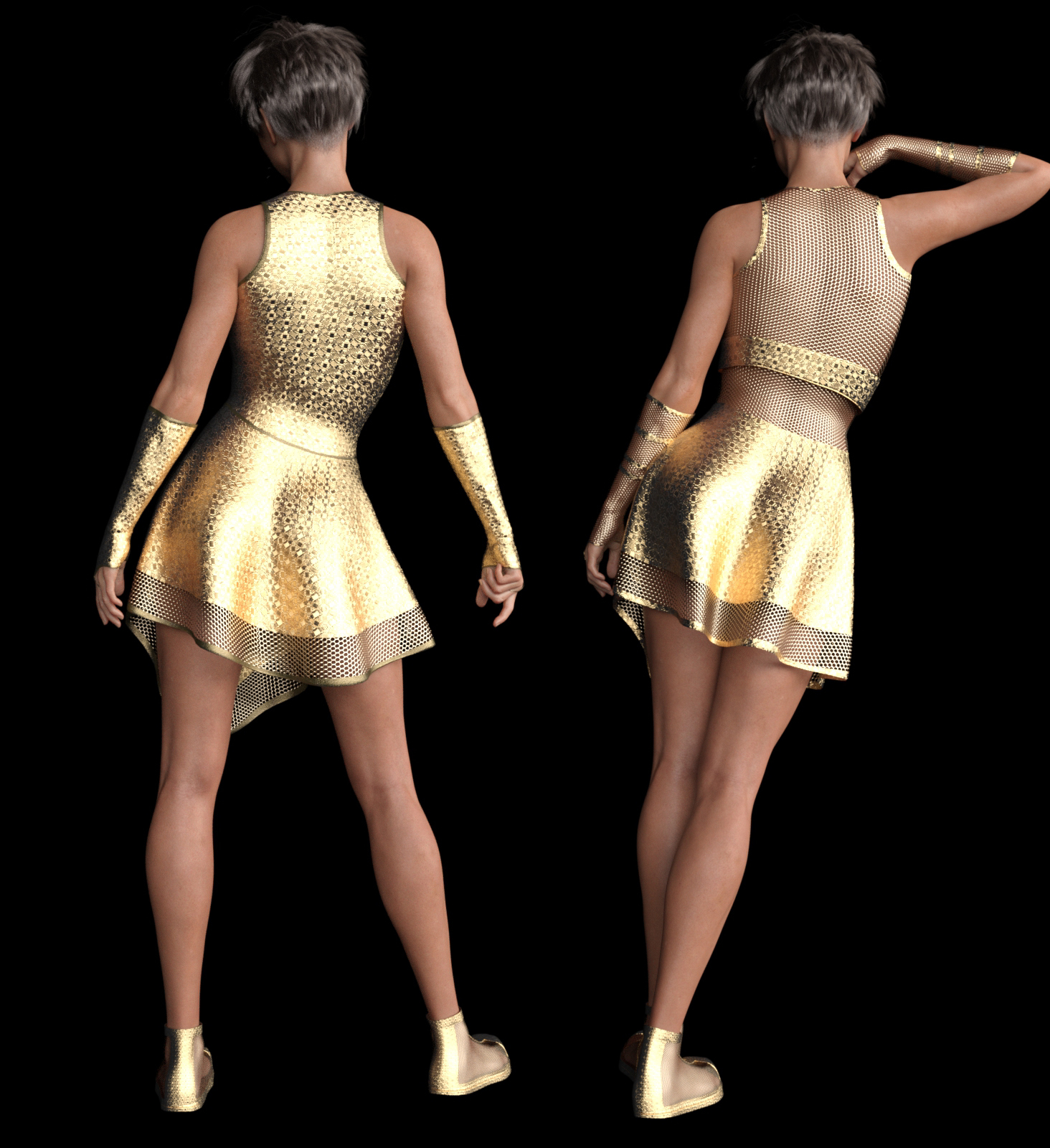 Texture Expansion for Cyber Dress for G8F by N/A