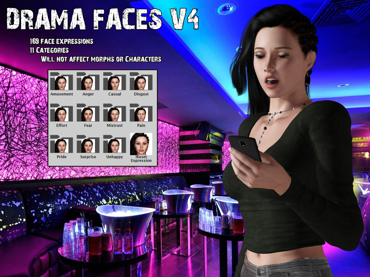 Drama Faces V4 by N/A