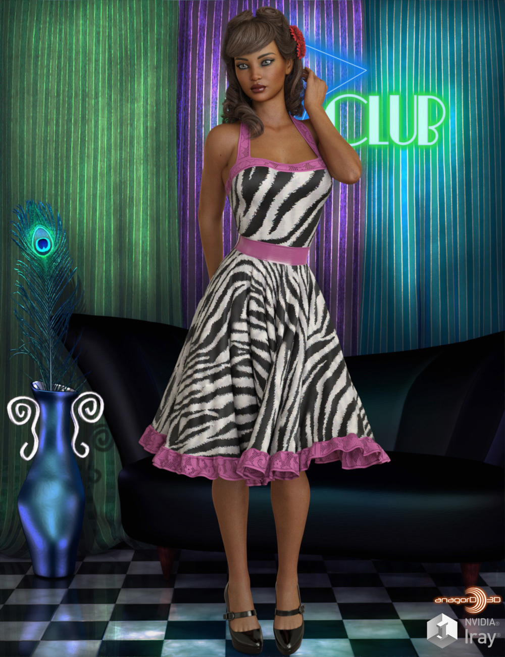 VERSUS - Savoy dForce dress for G8F by N/A