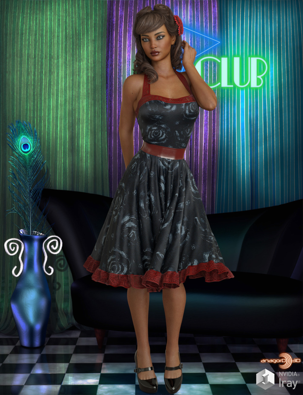 VERSUS - Savoy dForce dress for G8F by N/A