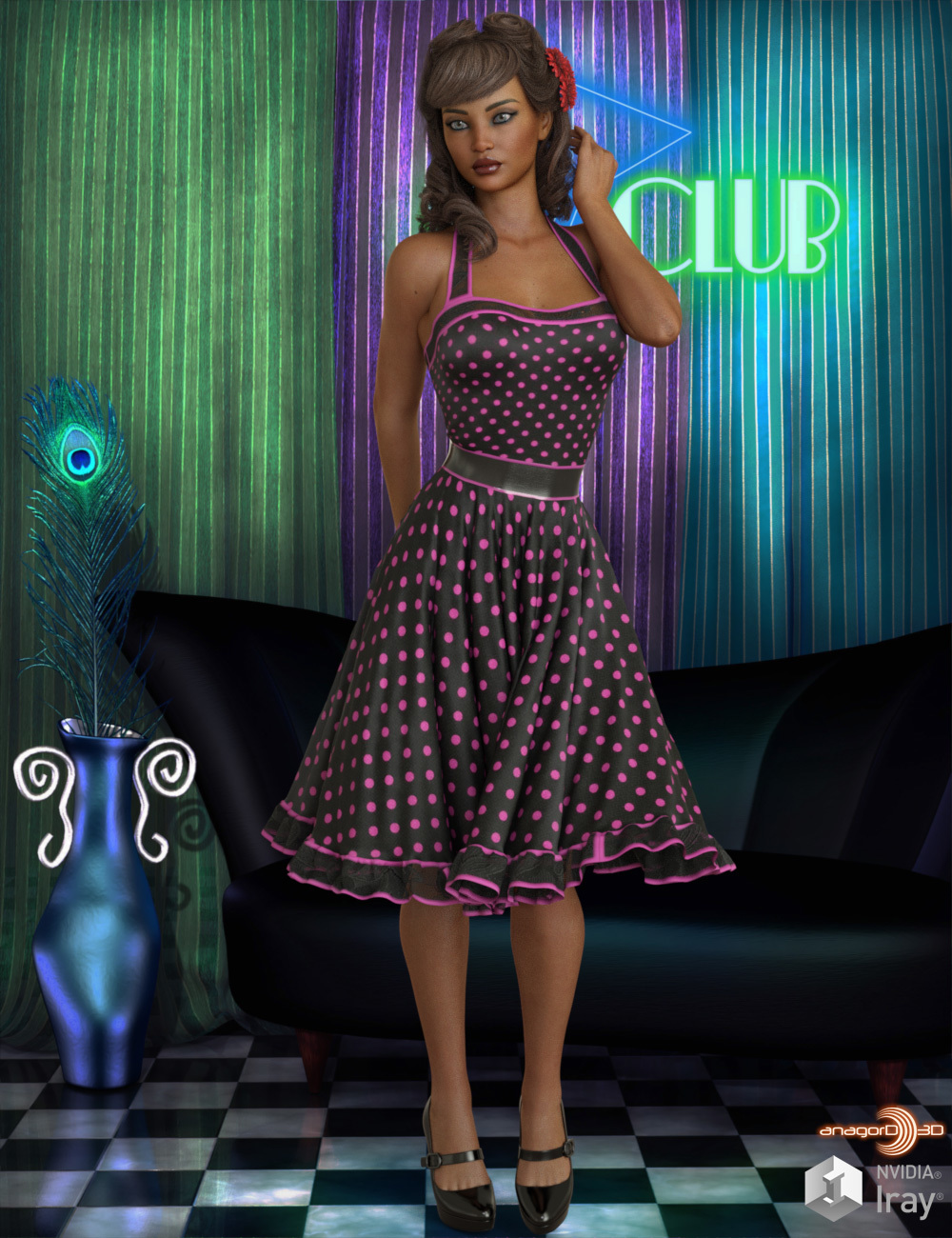 VERSUS - Savoy dForce dress for G8F by N/A