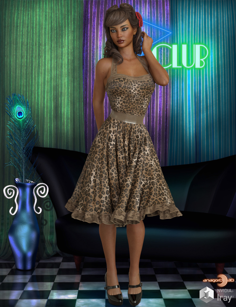 VERSUS - Savoy dForce dress for G8F by N/A