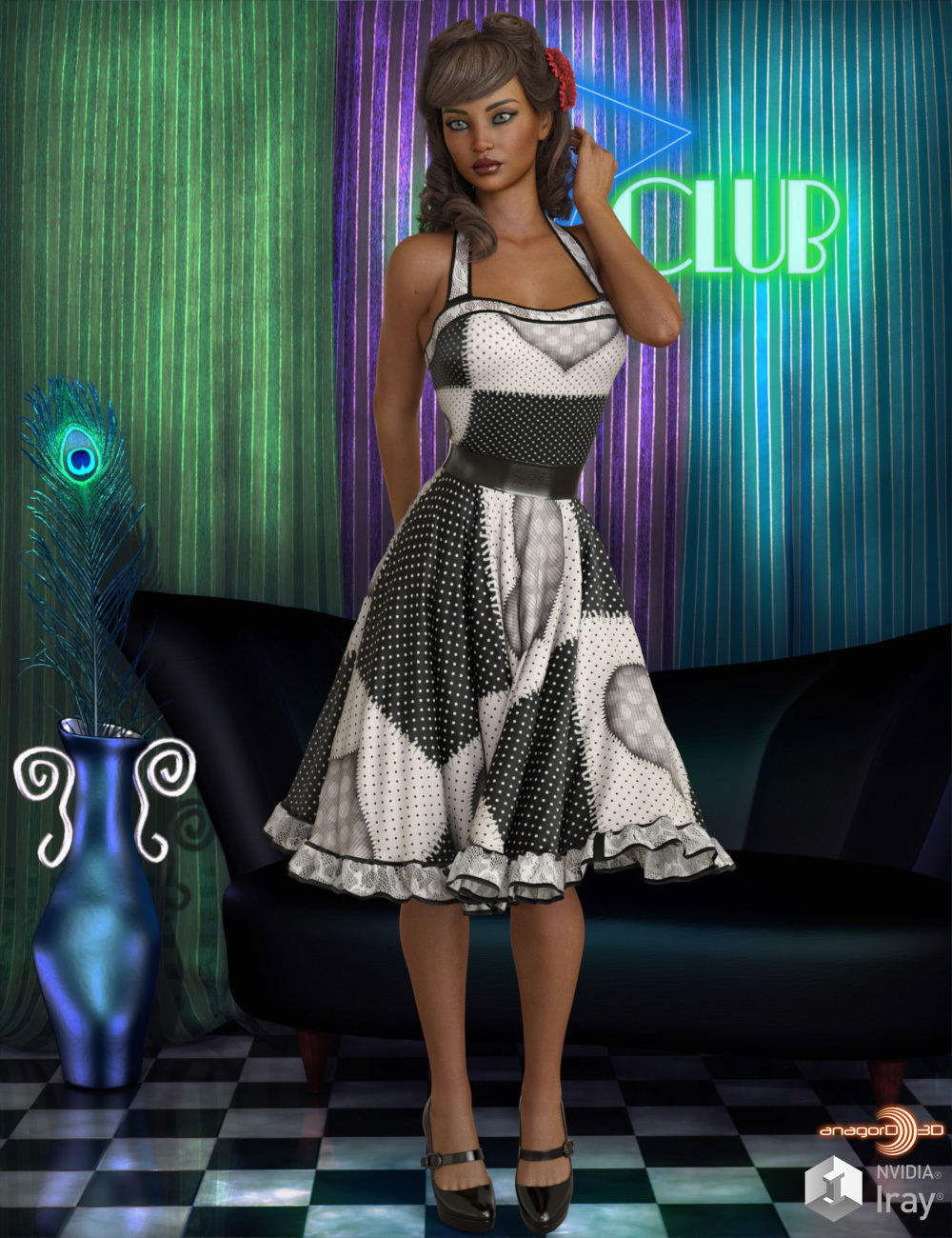 VERSUS - Savoy dForce dress for G8F by N/A