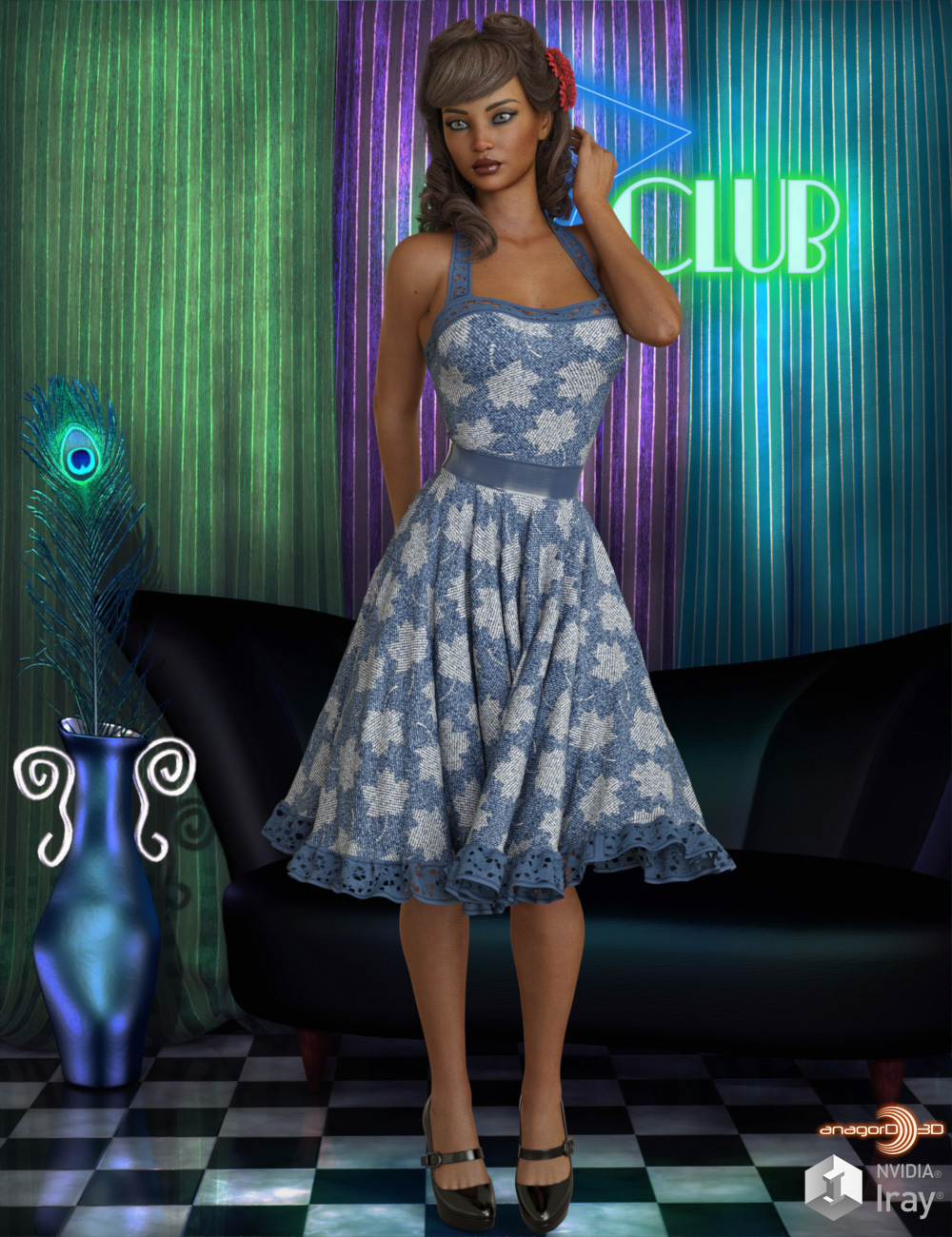 VERSUS - Savoy dForce dress for G8F by N/A