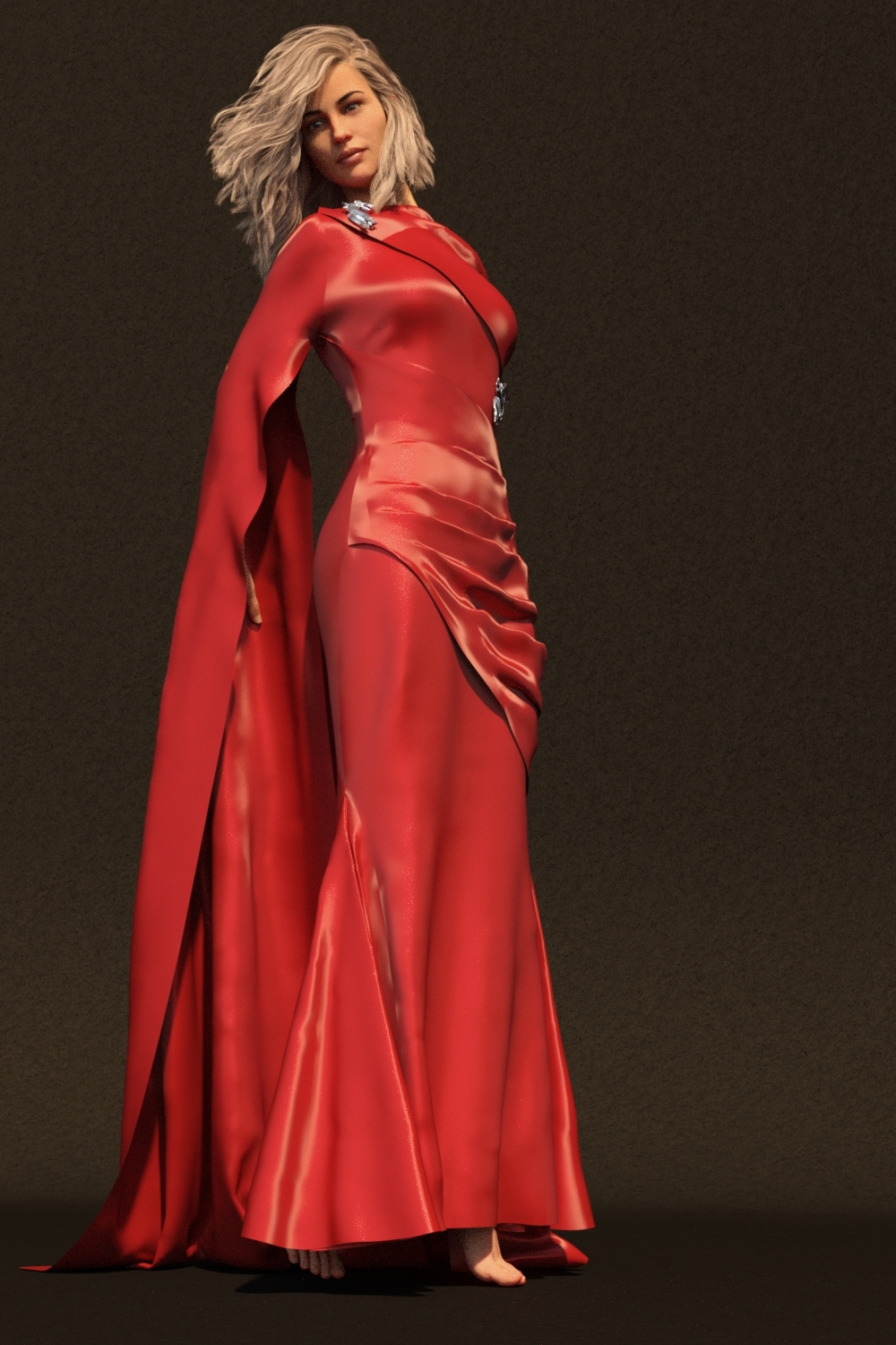 dForce Bloody Mary Dress for Genesis 8 Female by N/A