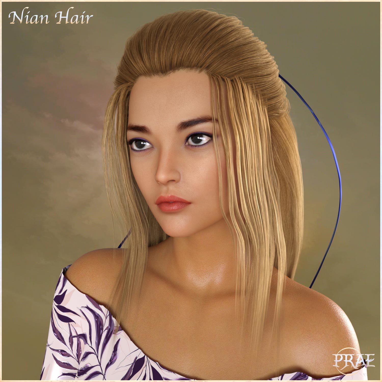 Prae-Nian Hair For G8 Daz by N/A