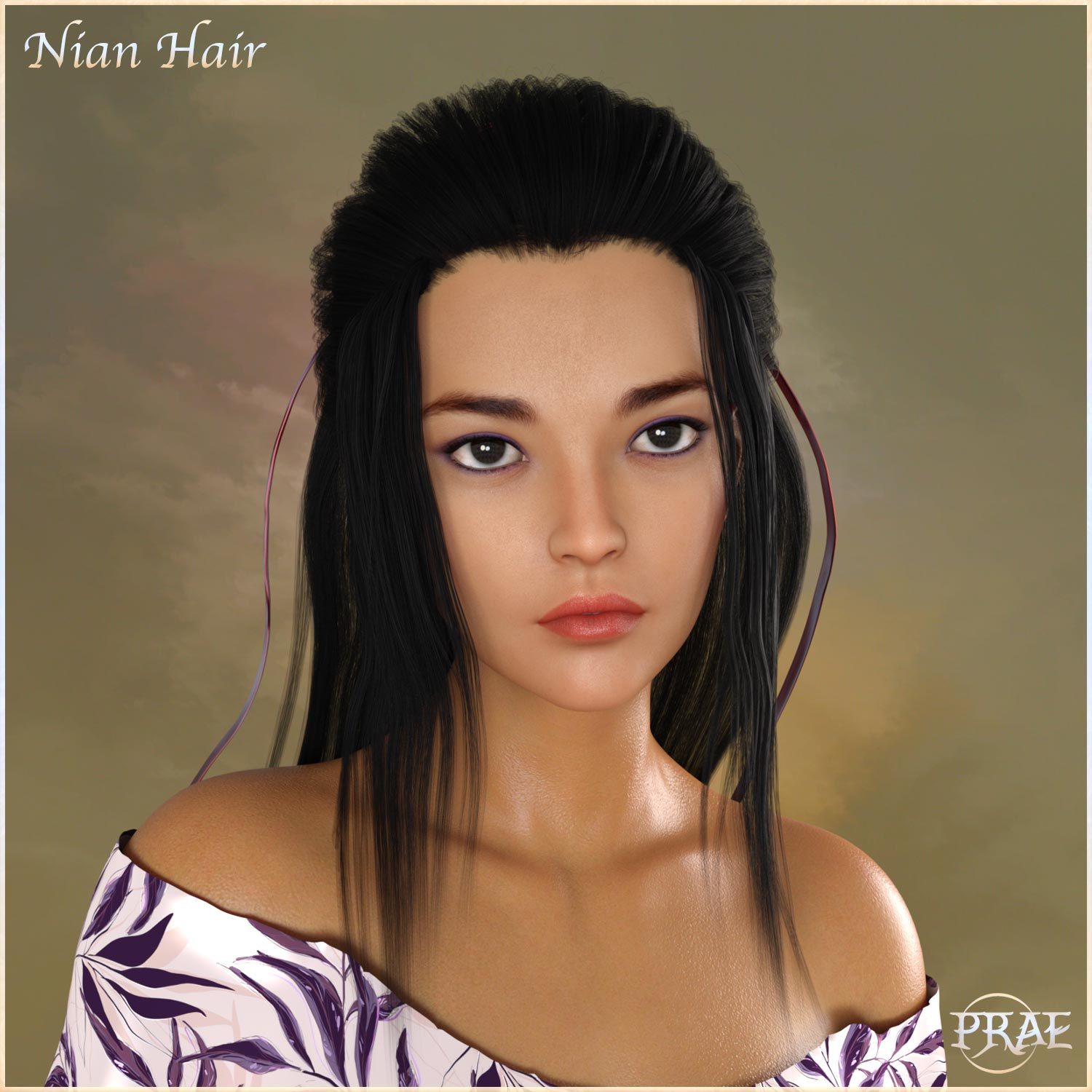 Prae-Nian Hair For G8 Daz by N/A