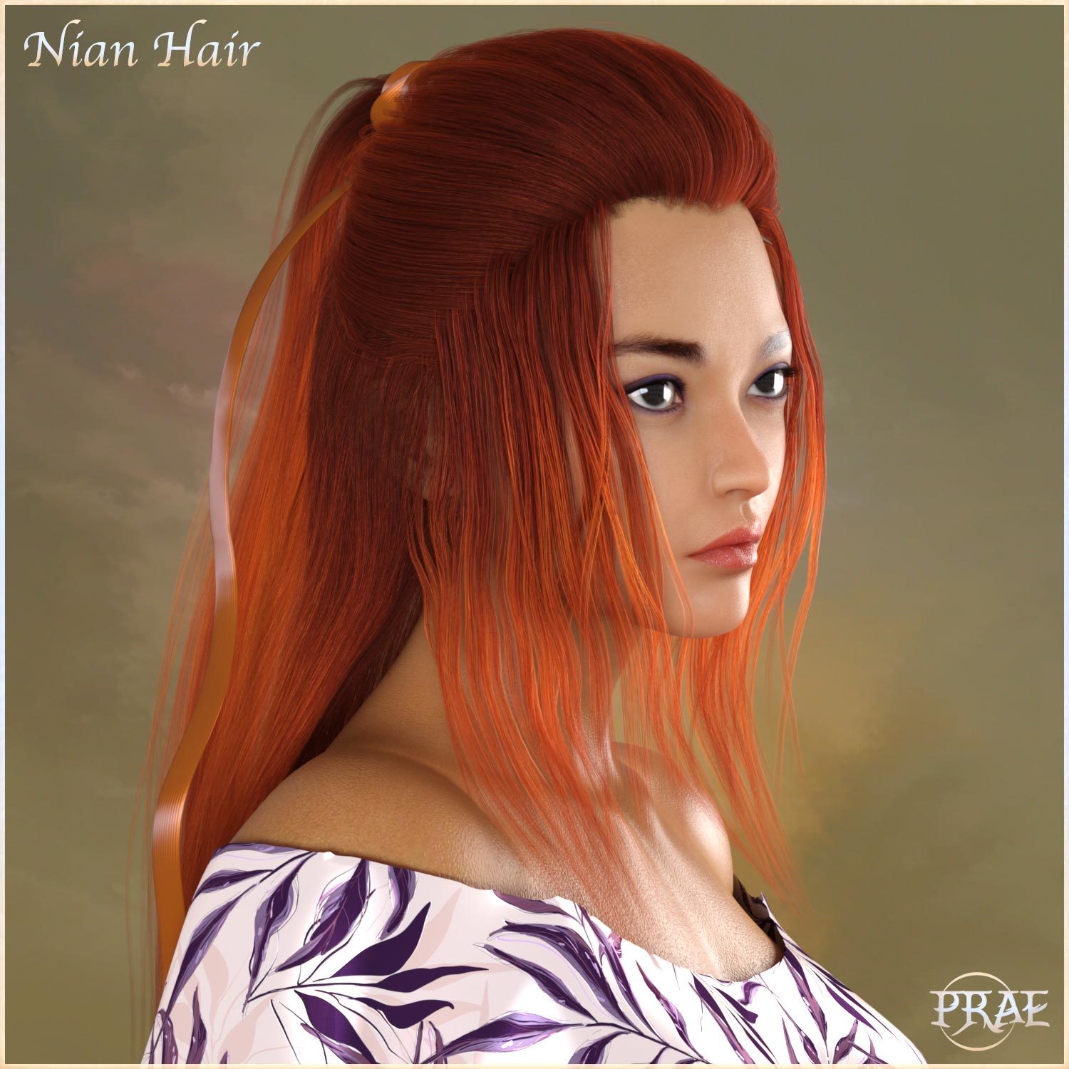 Prae-Nian Hair For G8 Daz by N/A