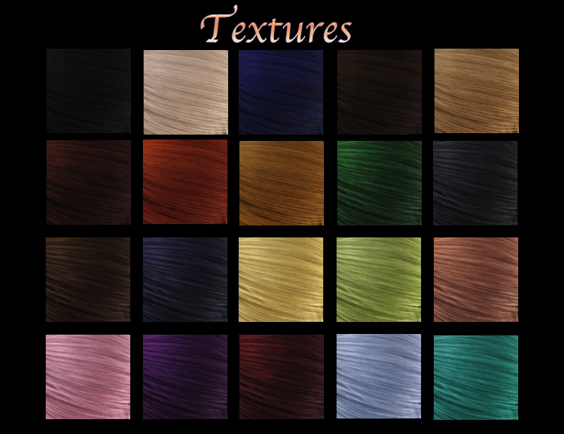 Prae-Nian Hair For G8 Daz by N/A