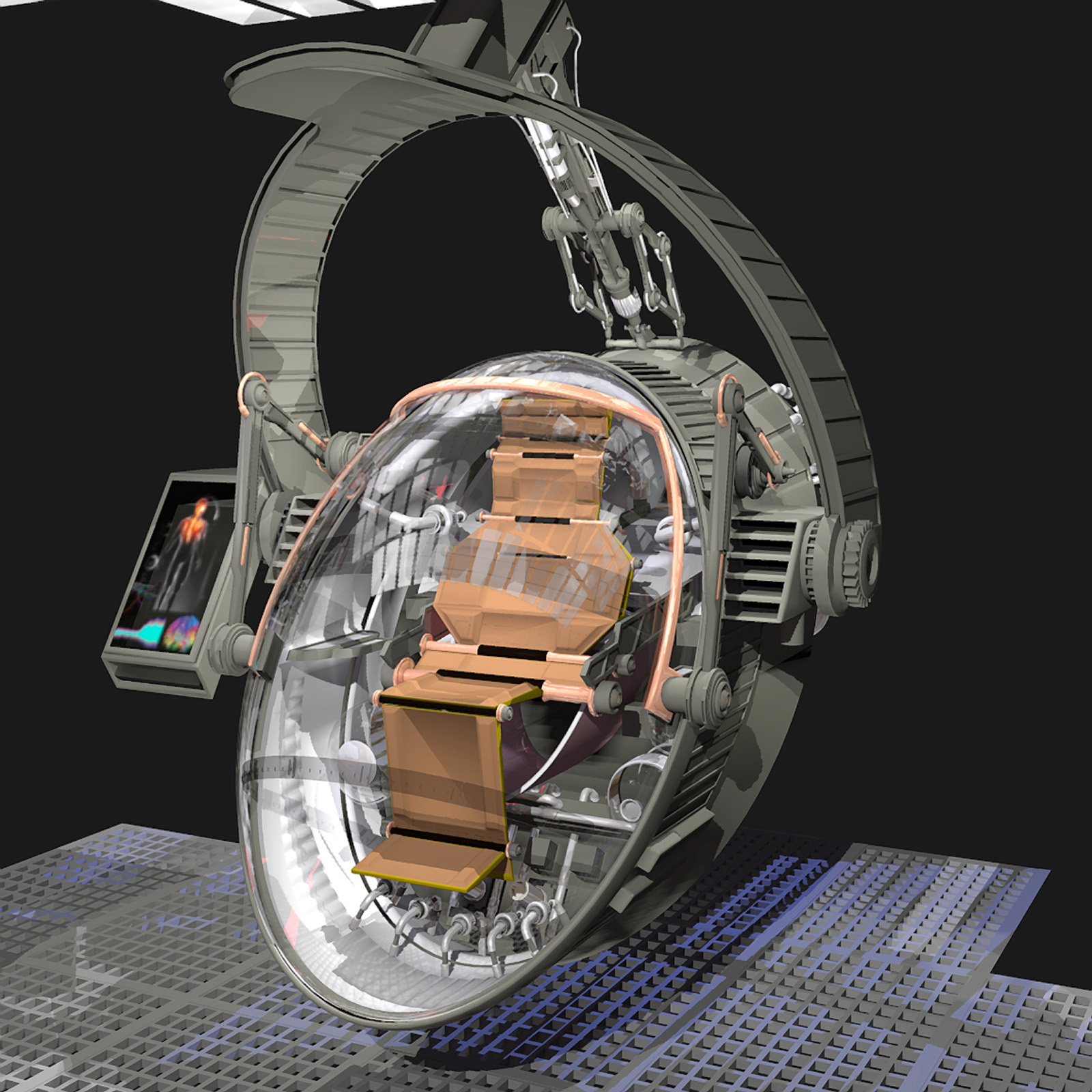 MS20 Cyron Chamber for Poser by N/A