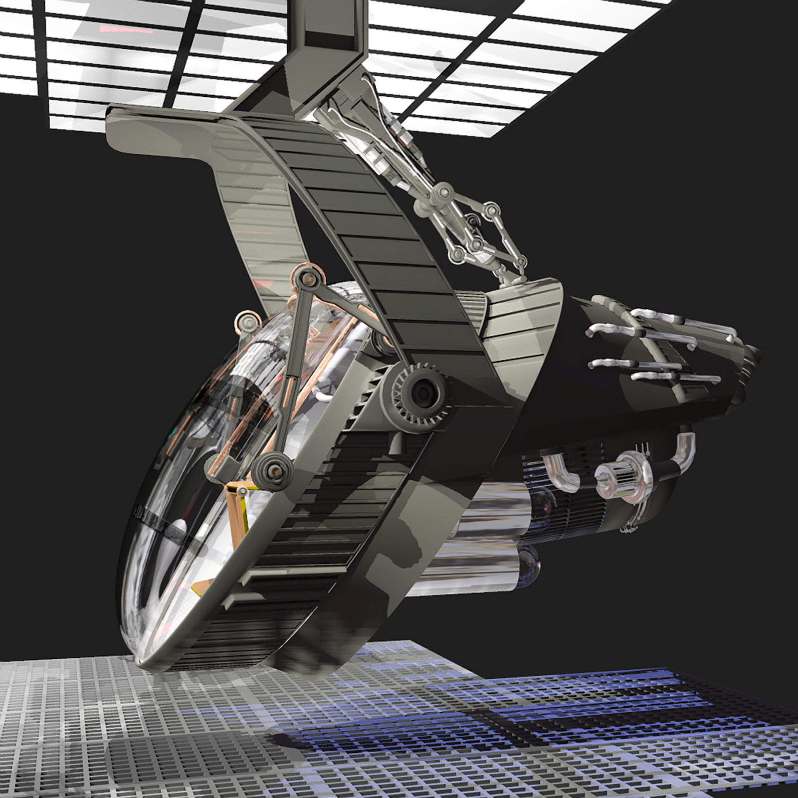MS20 Cyron Chamber for Poser by N/A