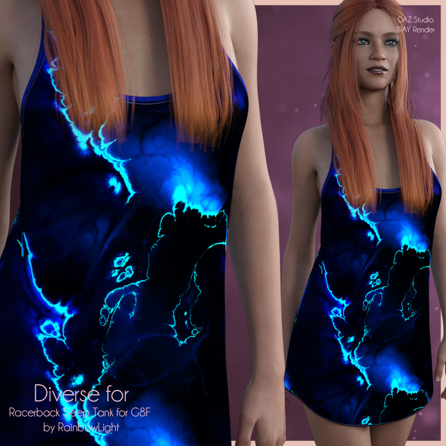 Diverse for Racerback Sleep Tank by N/A