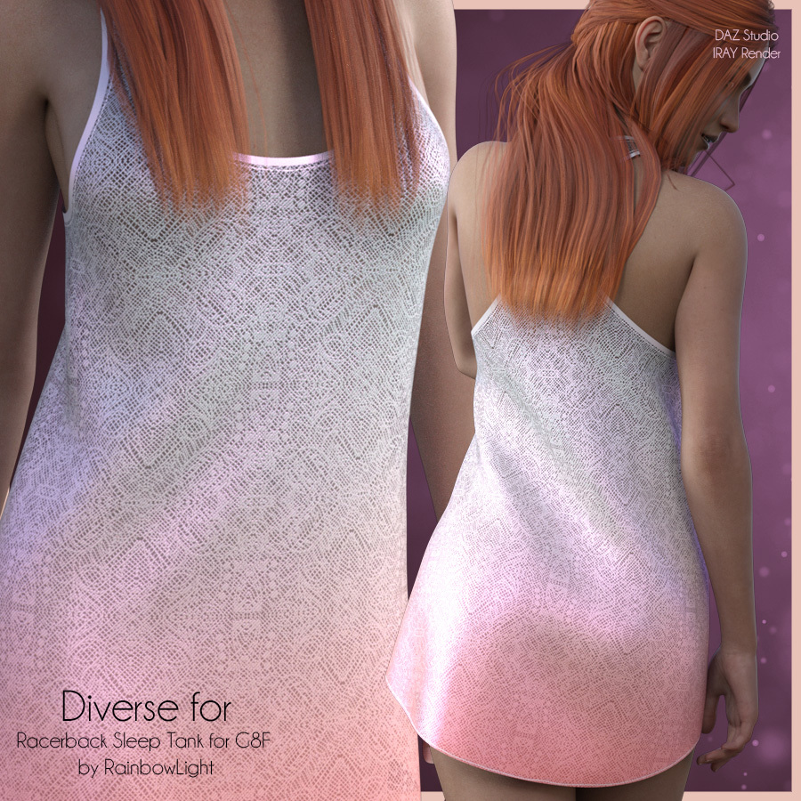 Diverse for Racerback Sleep Tank by N/A