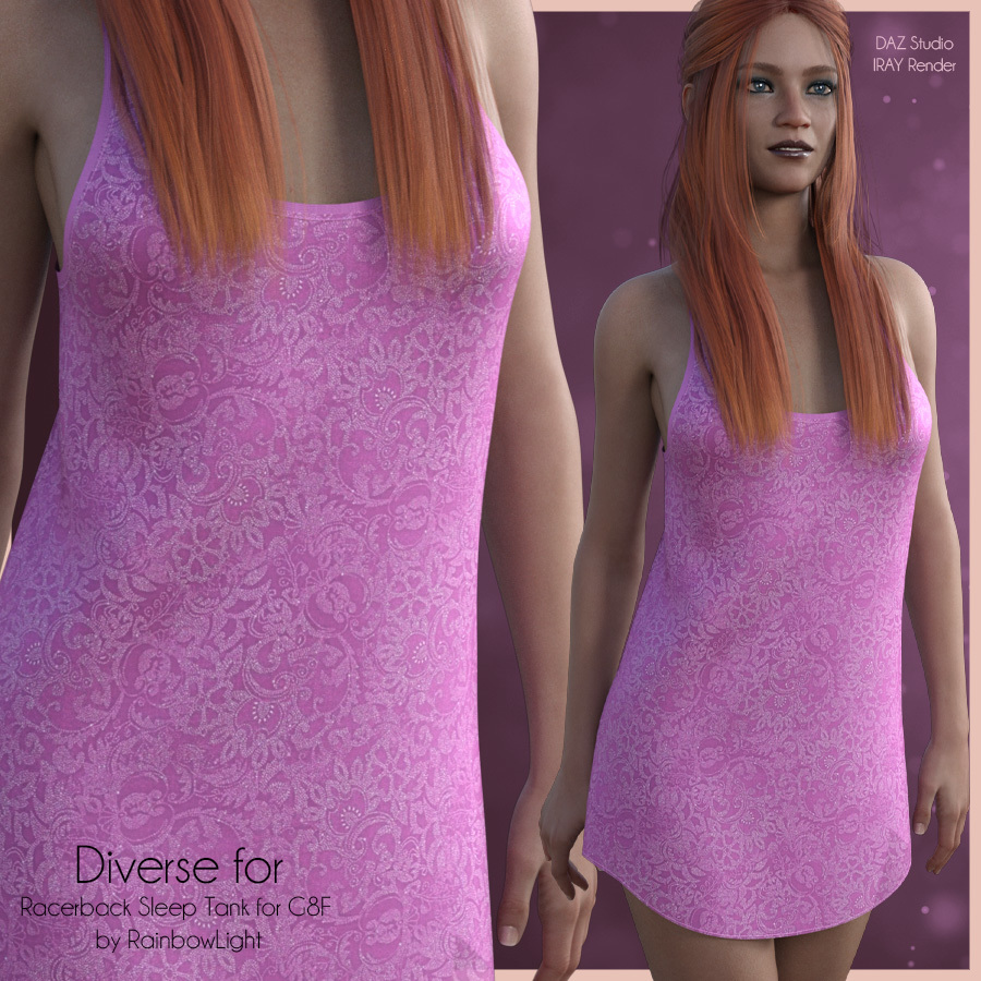 Diverse for Racerback Sleep Tank by N/A