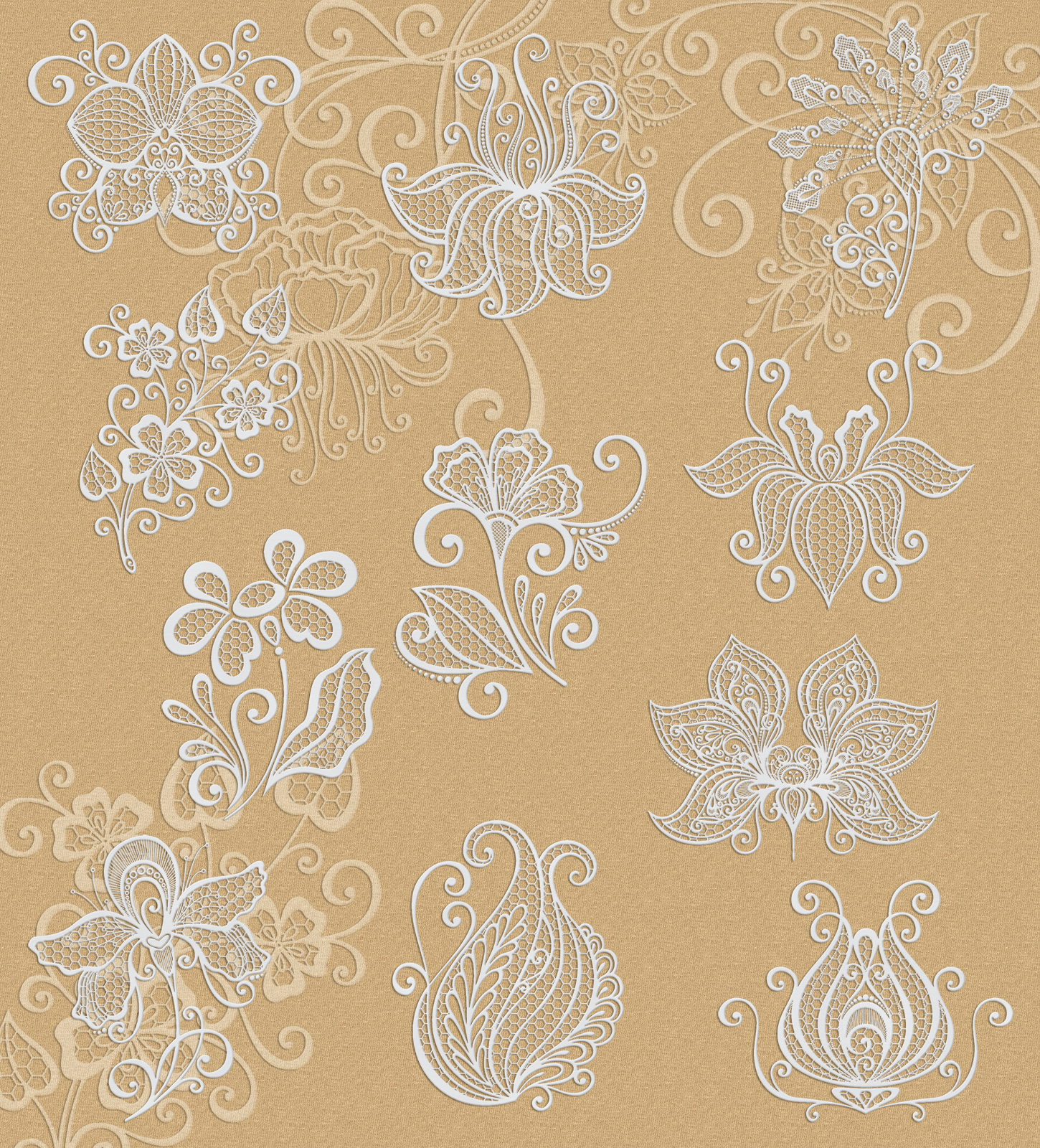 Lace Inserts by N/A