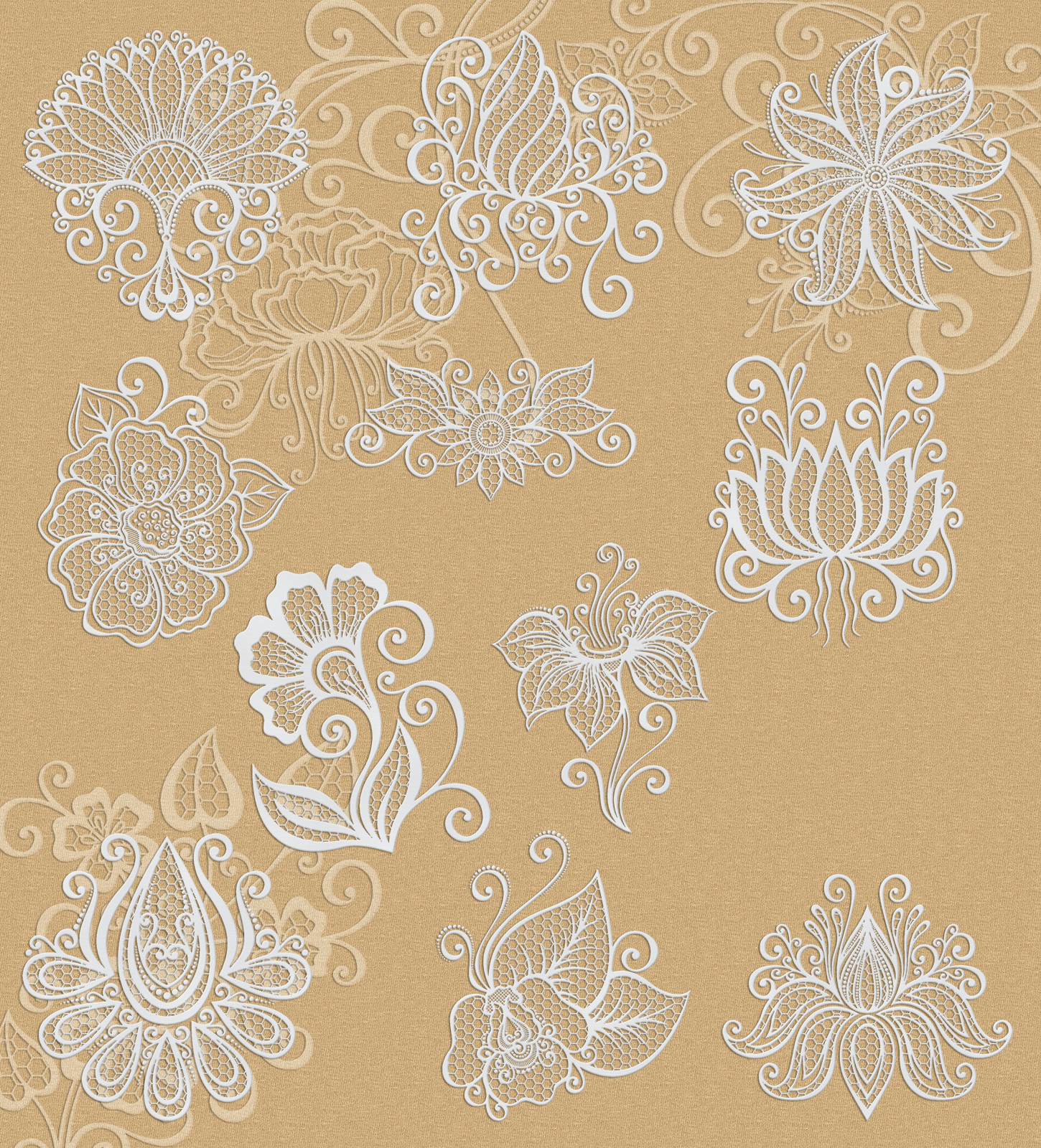Lace Inserts by N/A
