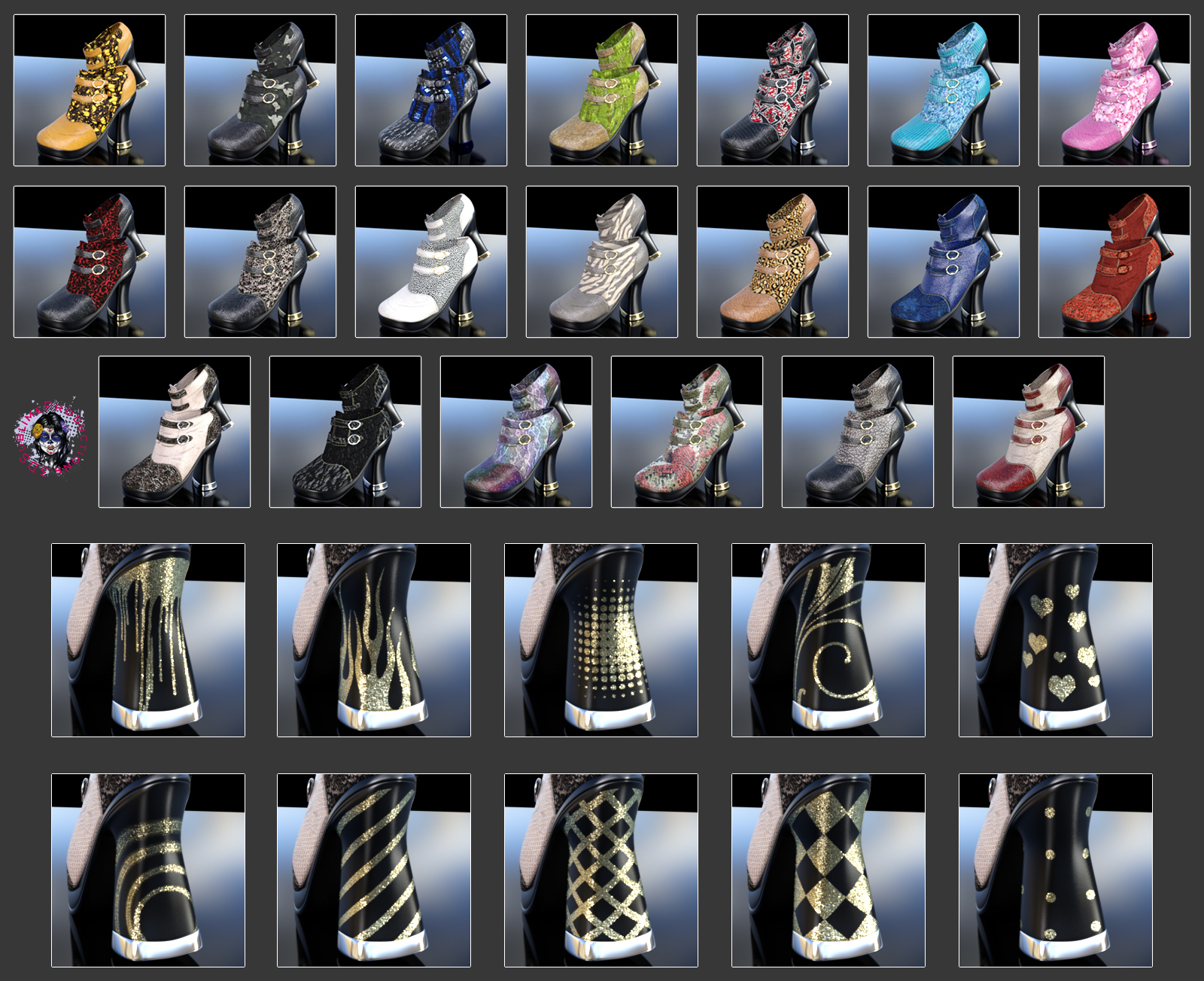 NYC Moods for Season of the Witch Shoes by N/A