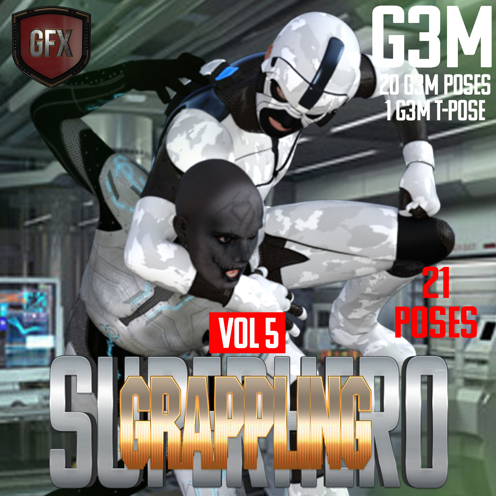 SuperHero Grappling for G3M Volume 5 by N/A