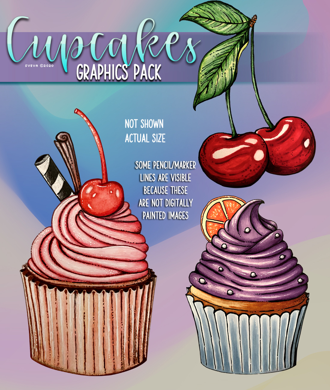 SV Cupcake Graphics Pack by N/A