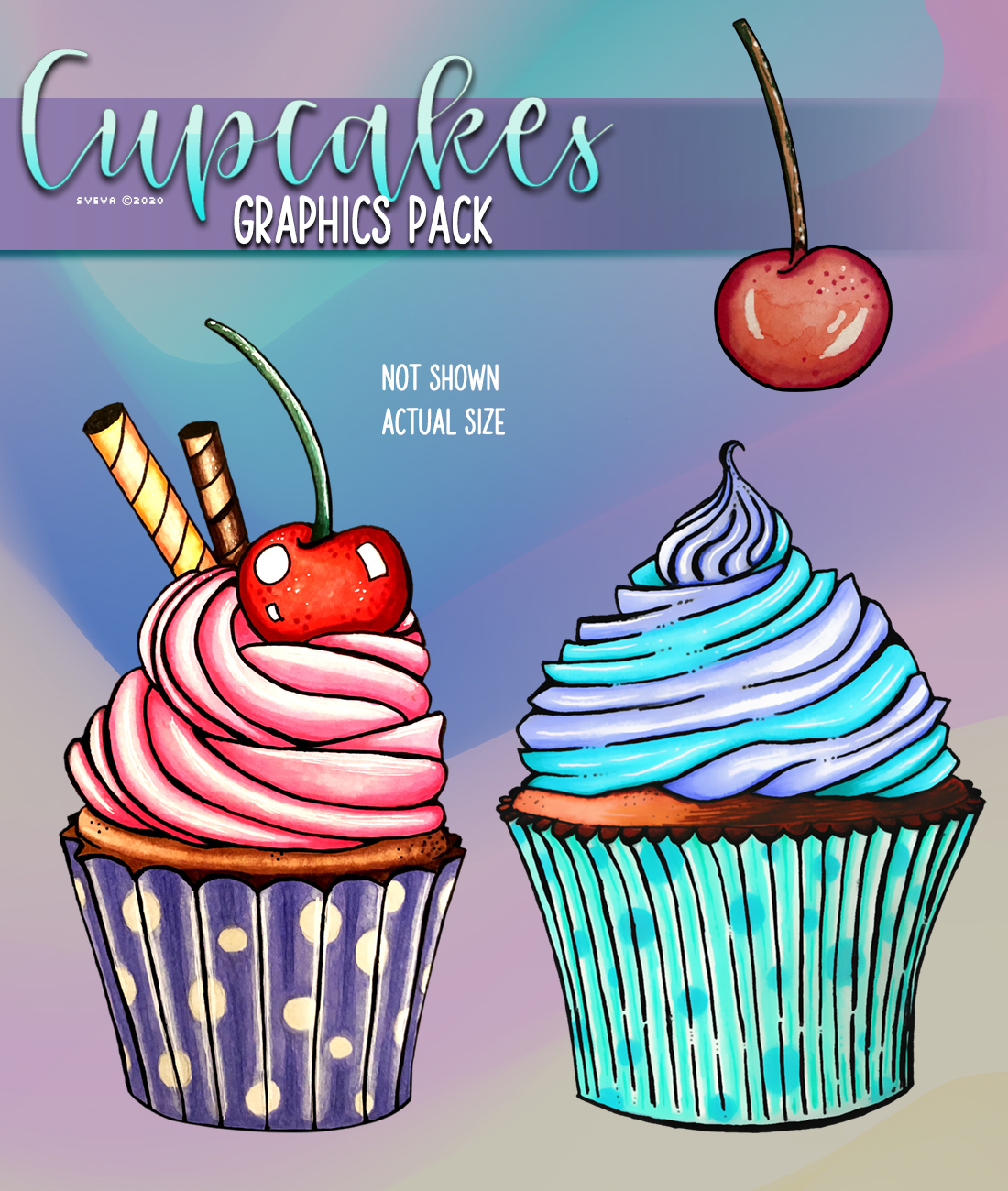 SV Cupcake Graphics Pack by N/A