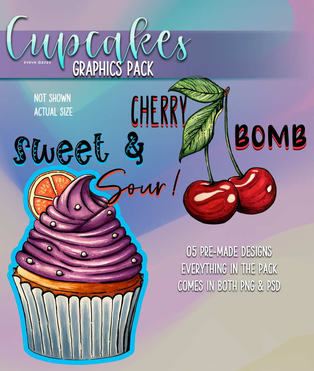SV Cupcake Graphics Pack by N/A