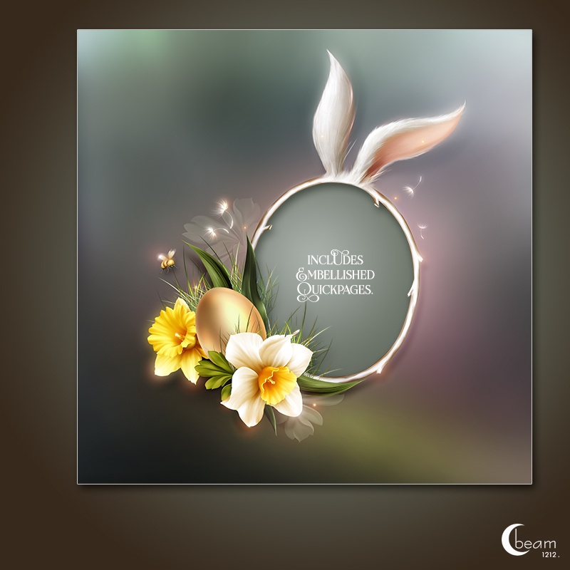 Moonbeam's Hoppy Easter by N/A