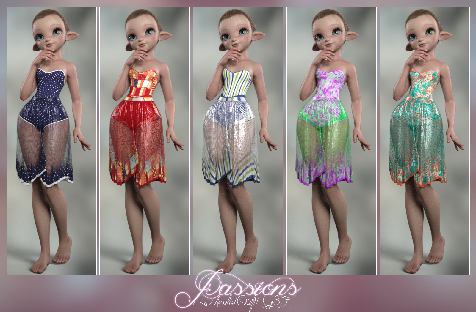 Passions Merlot Outfit G8F by N/A