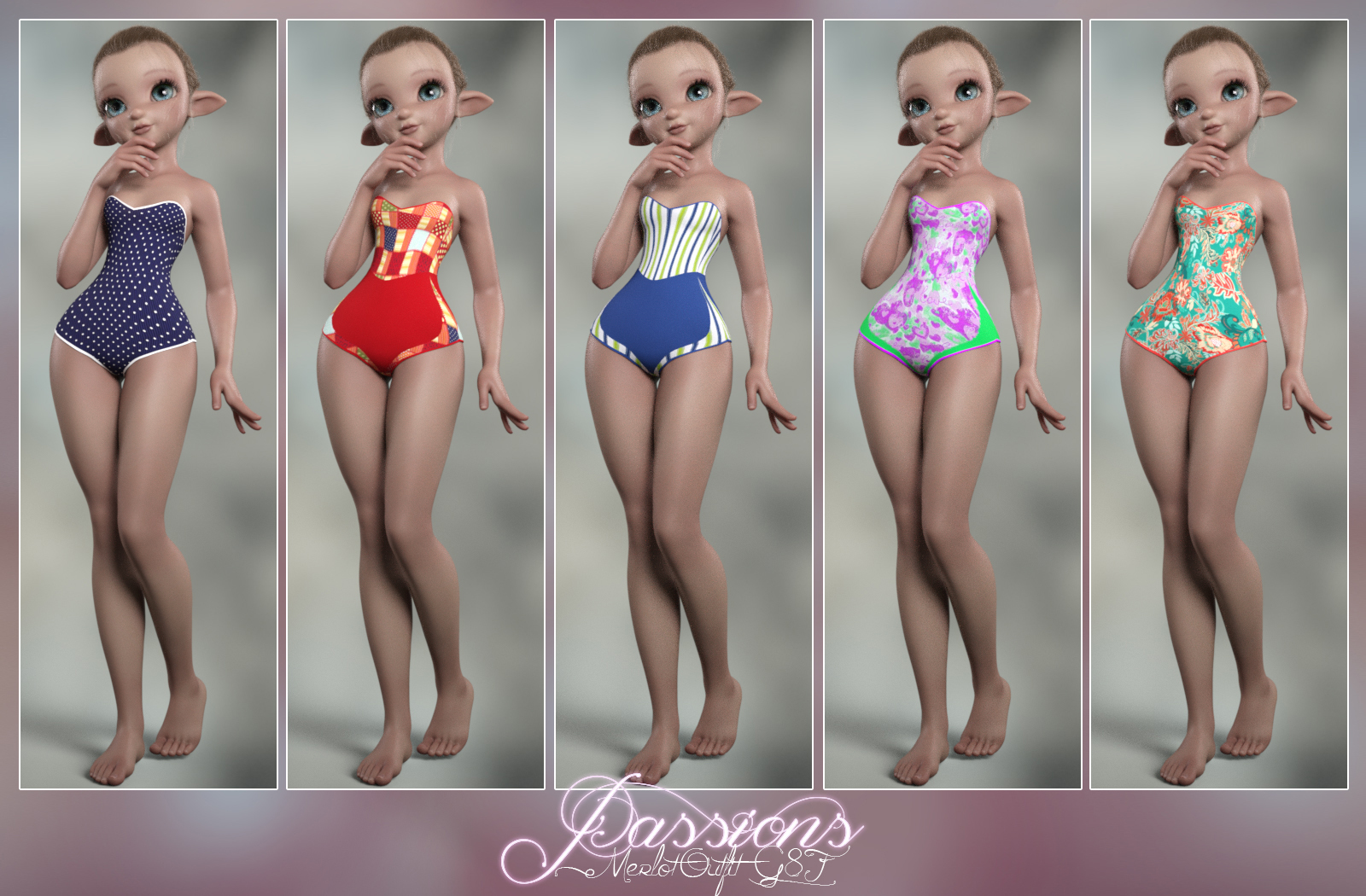Passions Merlot Outfit G8F by N/A