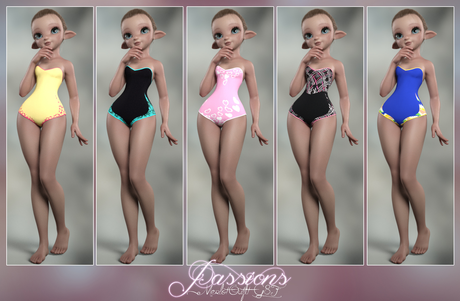 Passions Merlot Outfit G8F by N/A