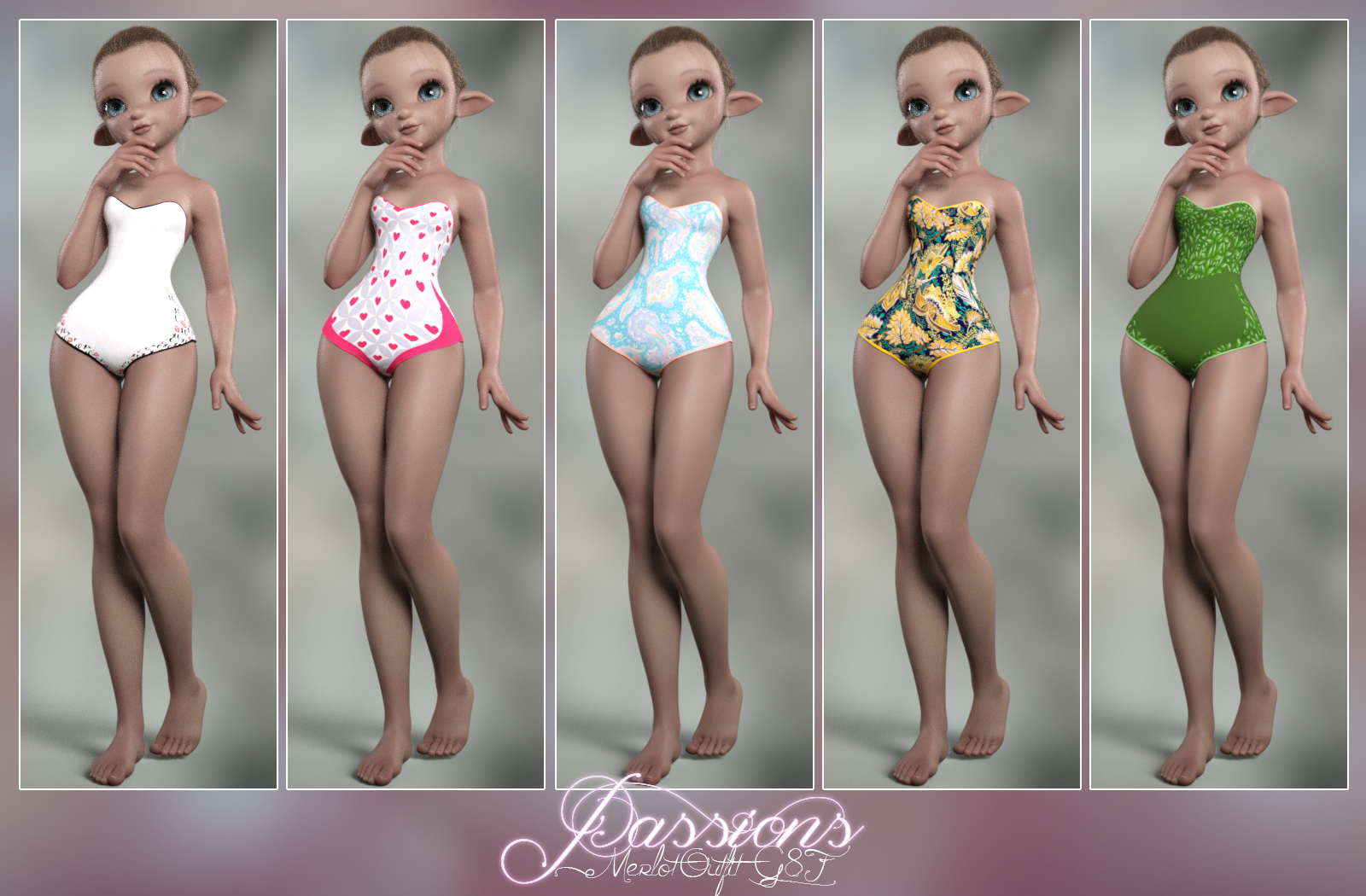 Passions Merlot Outfit G8F by N/A