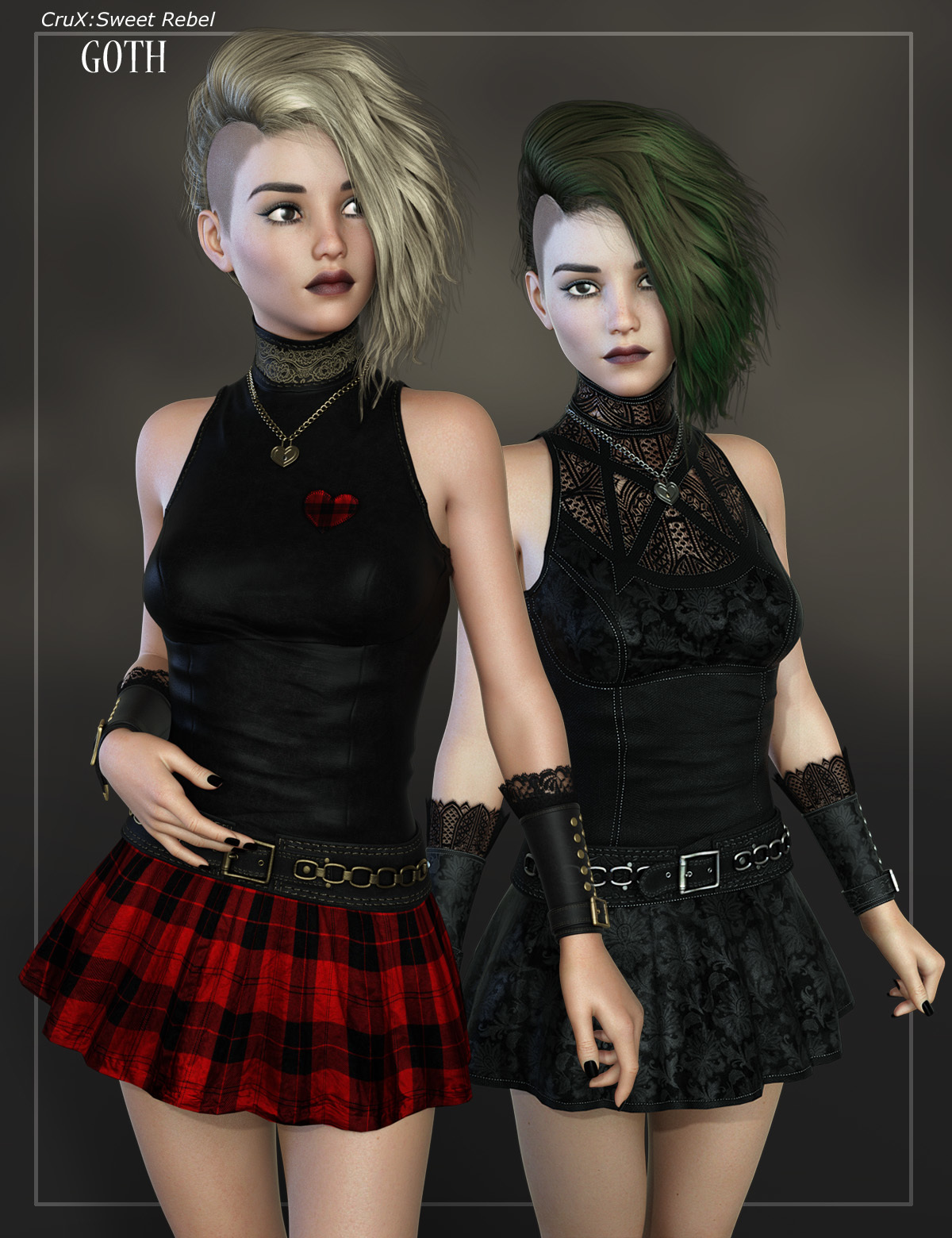 CruX Sweet Rebel: Goth by N/A