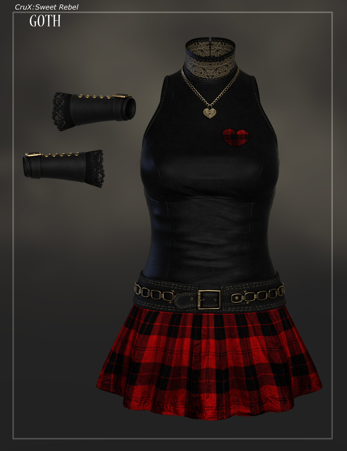 CruX Sweet Rebel: Goth by N/A