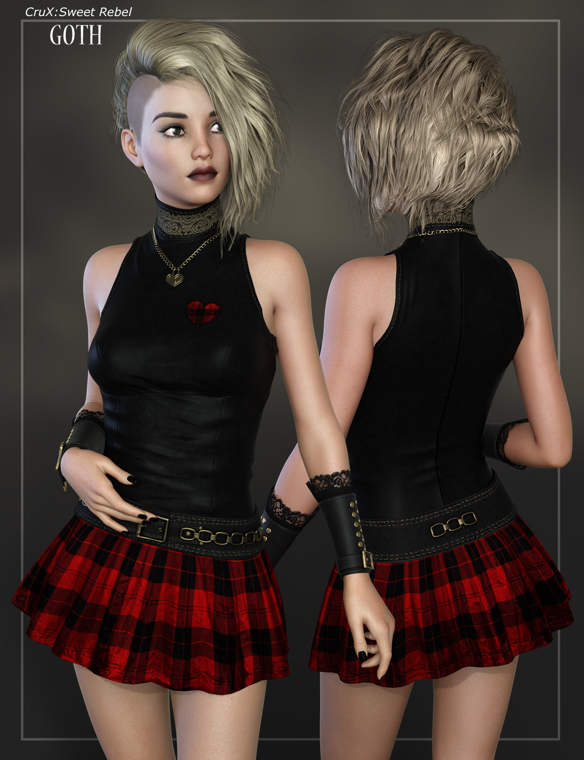CruX Sweet Rebel: Goth by N/A