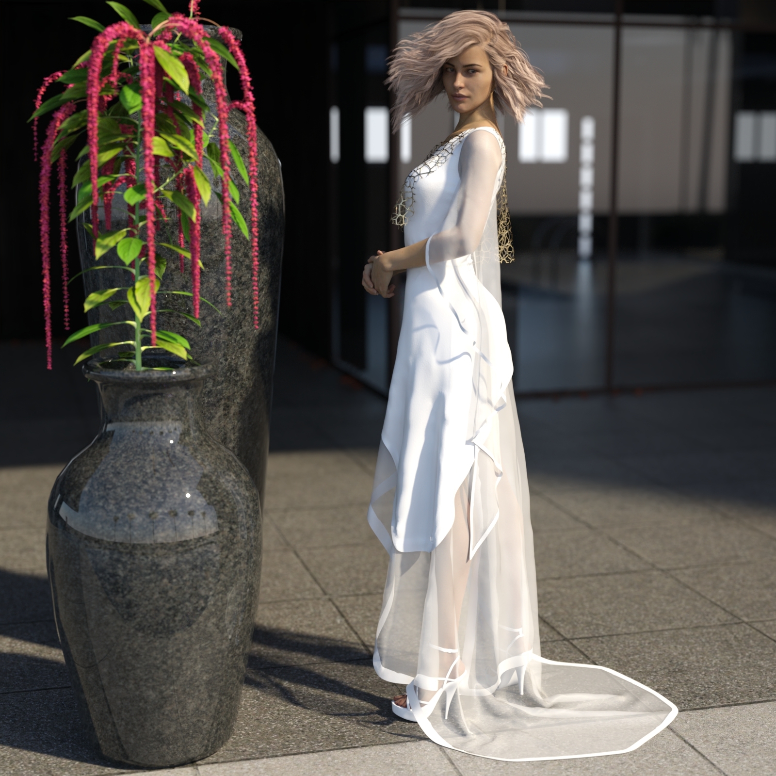 dForce Summer Breeze Dress for Genesis 8 Female by N/A