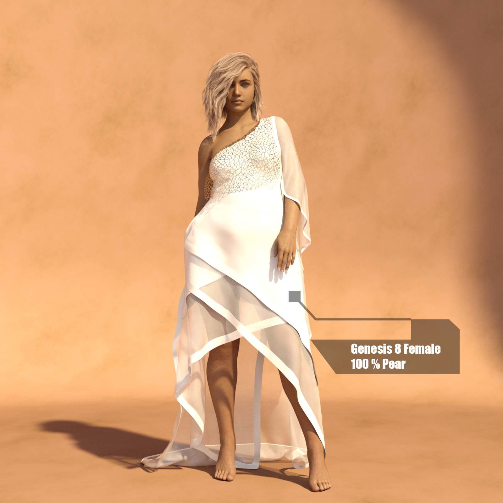 dForce Summer Breeze Dress for Genesis 8 Female by N/A