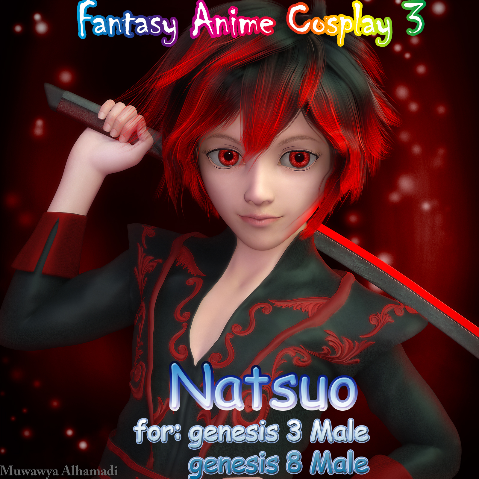 Fantasy anime cosplay 3 _ Natsuo for G3M G8M by N/A