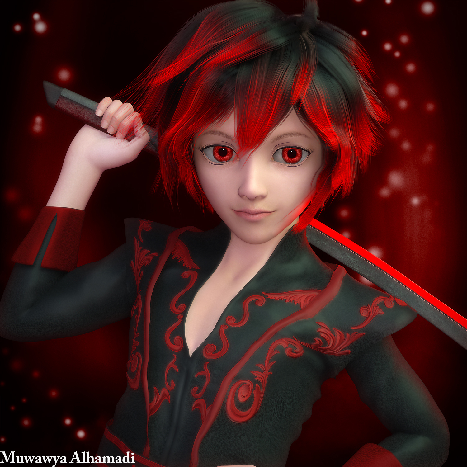 Fantasy anime cosplay 3 _ Natsuo for G3M G8M by N/A