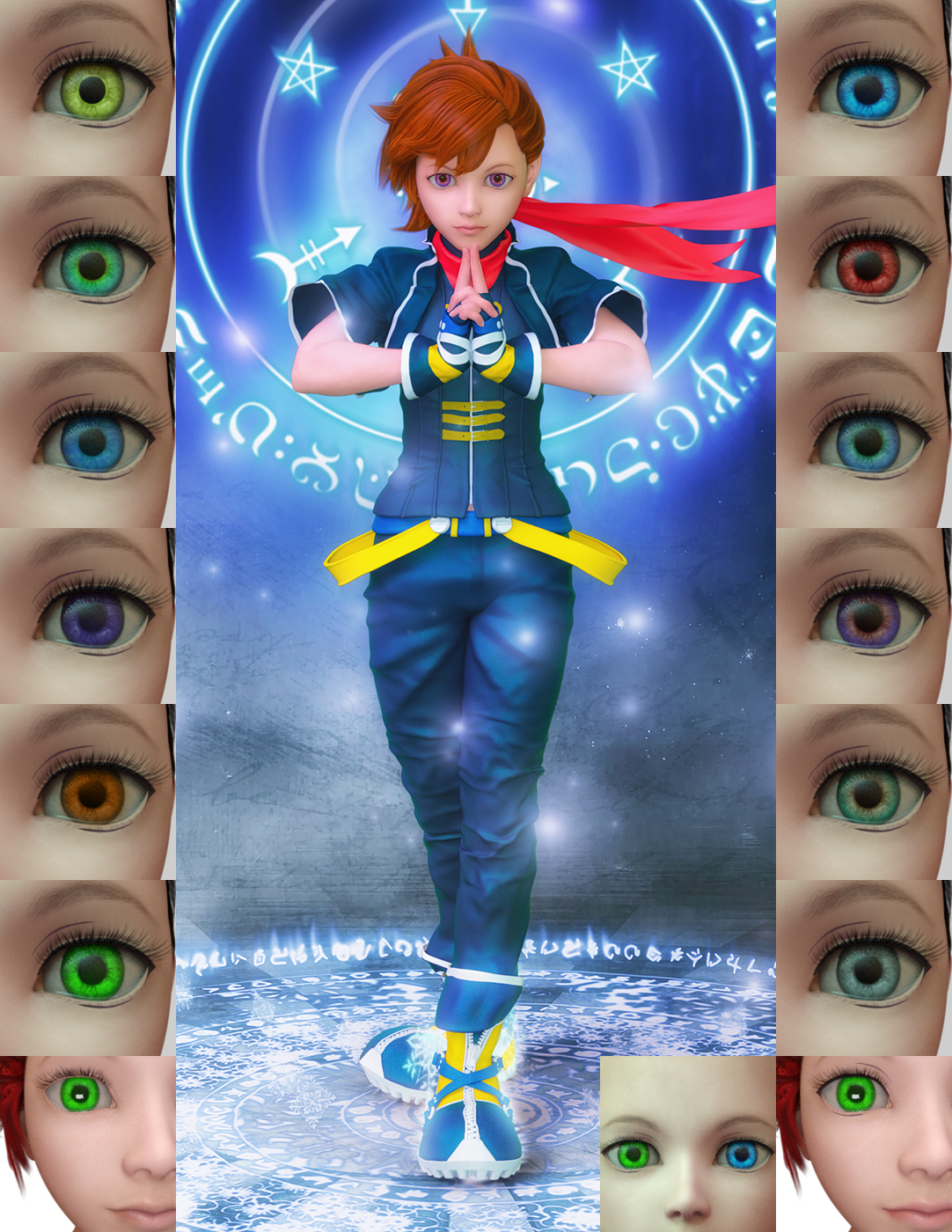 Fantasy anime cosplay 3 _ Natsuo for G3M G8M by N/A