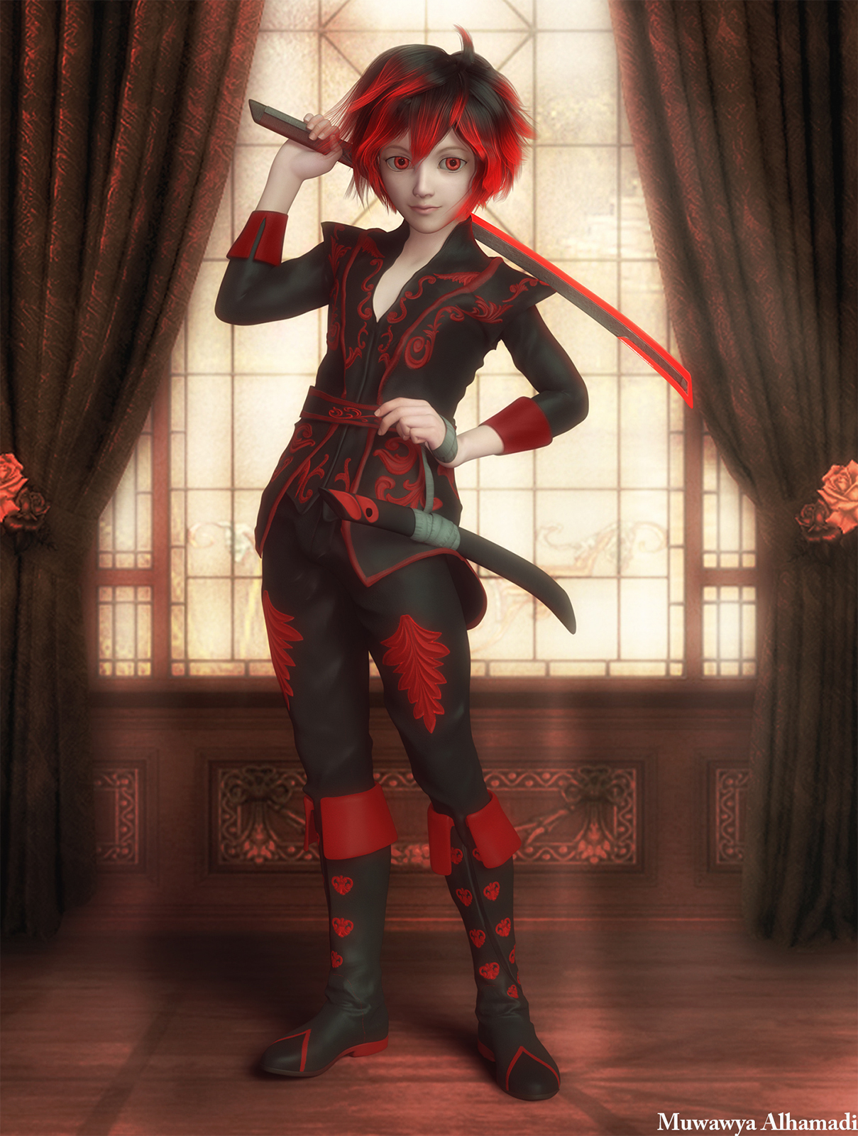 Fantasy anime cosplay 3 _ Natsuo for G3M G8M by N/A