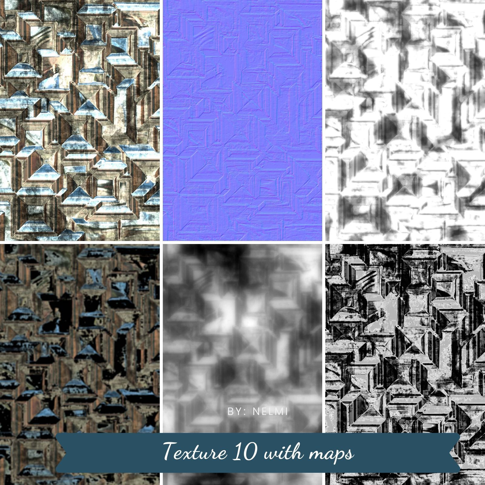 12 Starship Hull Textures by N/A