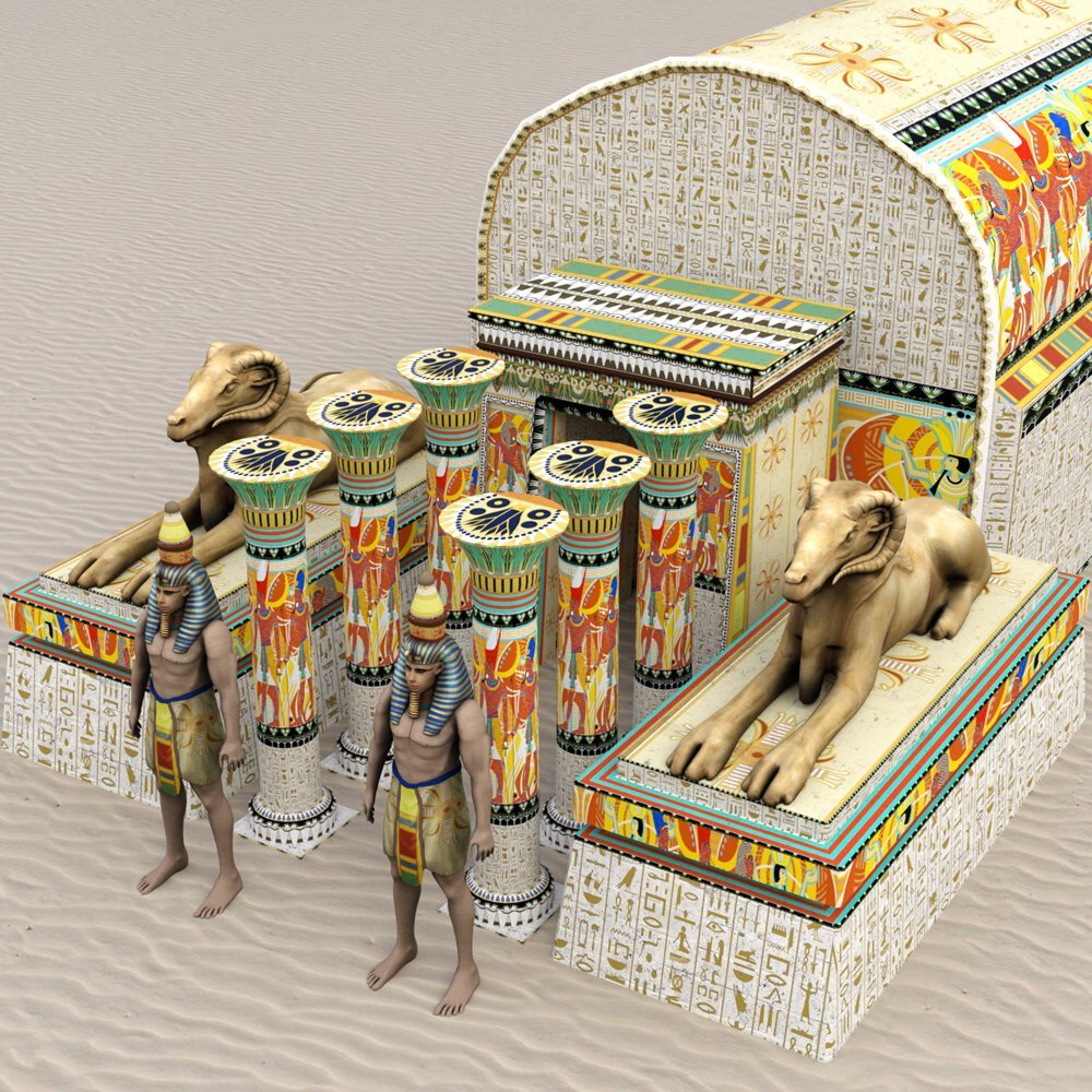 Egypt Set for DAZ Studio by N/A